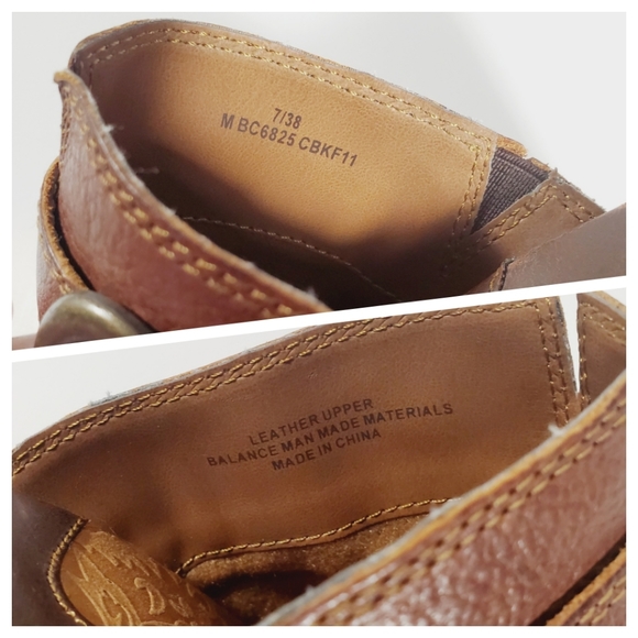 BOC Born Heeled Leather Slip on Mules sz 7 - Picture 10 of 12